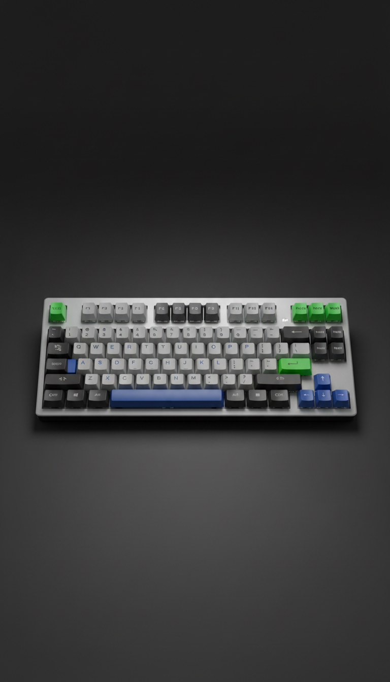 Mechanical Keyboard With Aluminum Frame