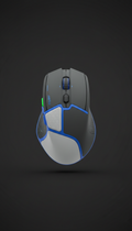 Ergonomic Mouse Pad With Microtexture Surface