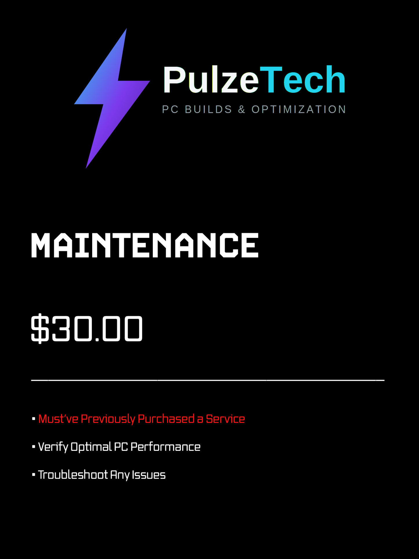 Maintenance Service