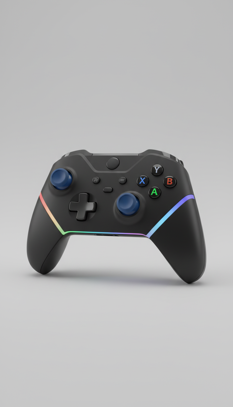 RGB Controller With Textured Grips